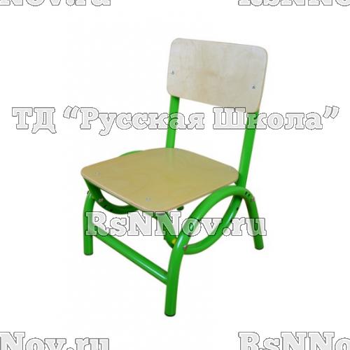 Стул детский 'Бамбуча' (гнуто-клееные элементы, без рисунка) гр. с 1 по 3 м/к зеленый RAL 6018