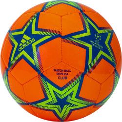 Мяч футб. "ADIDAS UCL Club Ps" арт. GU0203, р.5, ТПУ, 12 пан., маш.сш., оранж-сине-зеленый